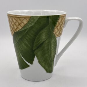 222 Fifth Rain Forest Fine Porcelain 4.5" Coffee Mug